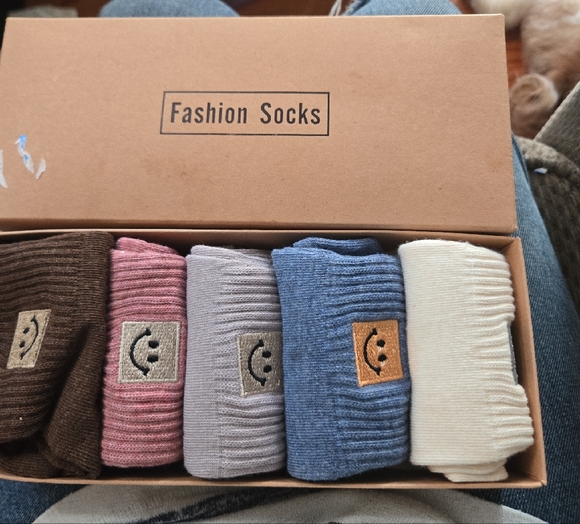 5-Pack  Ribbed Socks - Picture 3 of 5